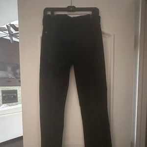 Black bootcut jeans